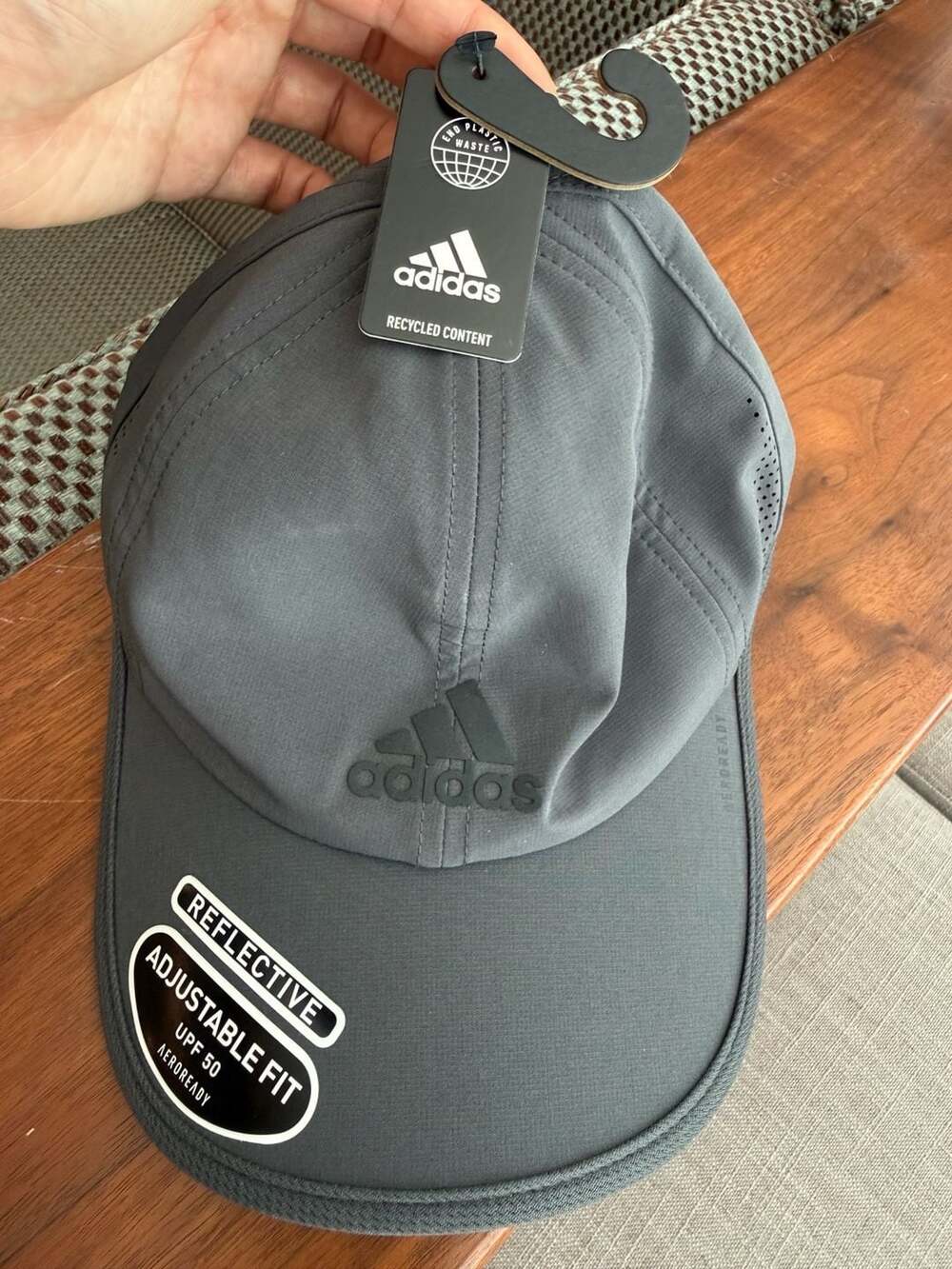 NWT Adidas Men's Superlite 2 Cap Size Osfa Grey Six Aeroready